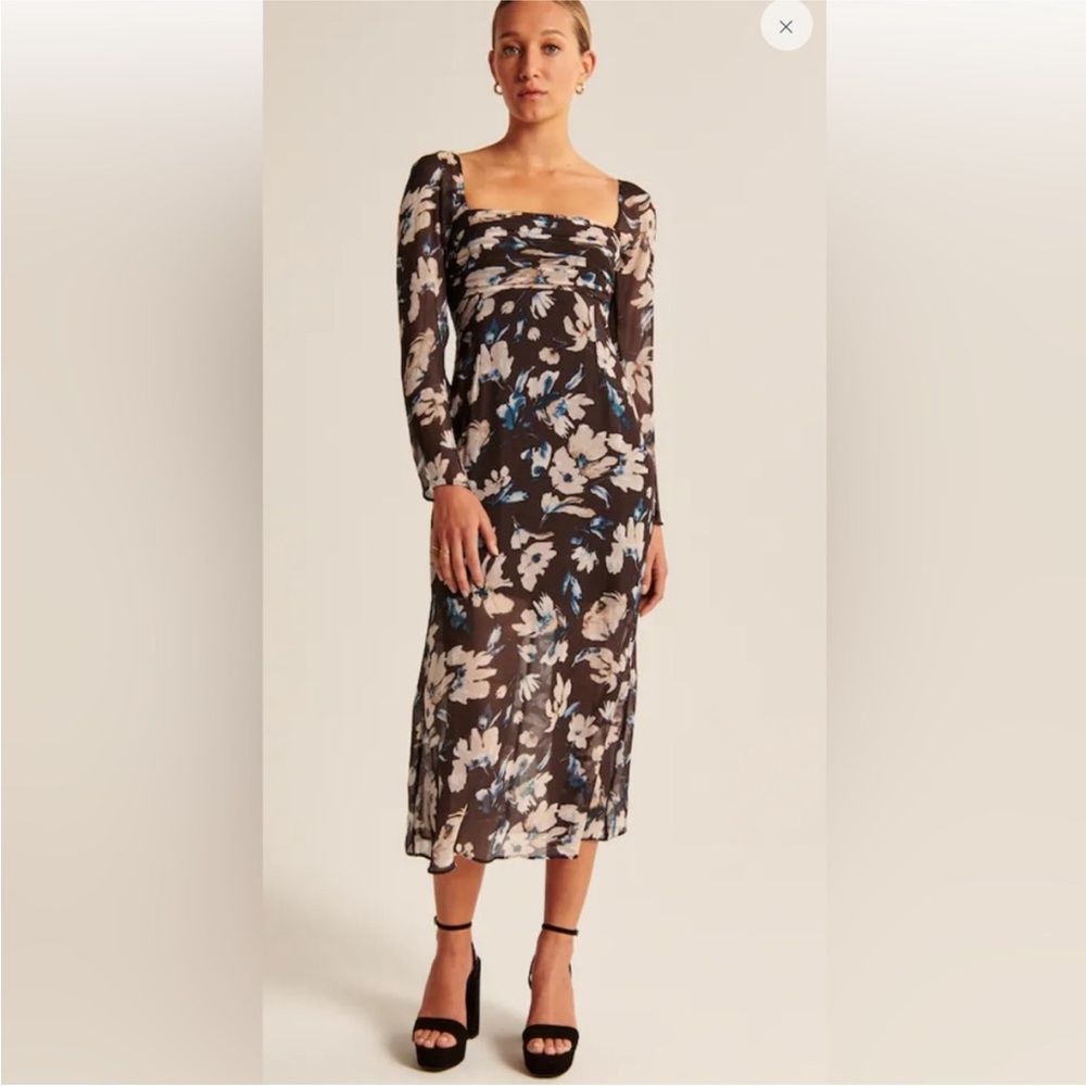 Abercrombie & Fitch Emerson Midi Dress